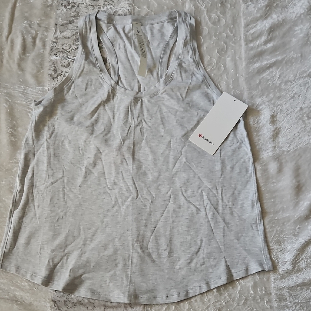 lululemon athletica Gray Tank Top - Size 10